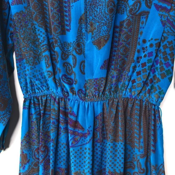 VINTAGE Silk Woman's Dress 6 - Picture 7 of 10